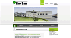 Desktop Screenshot of eko-san.pl